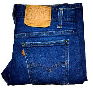 vtg 517 ORANGE TAB LEVI’S BOOTCUT JEANS